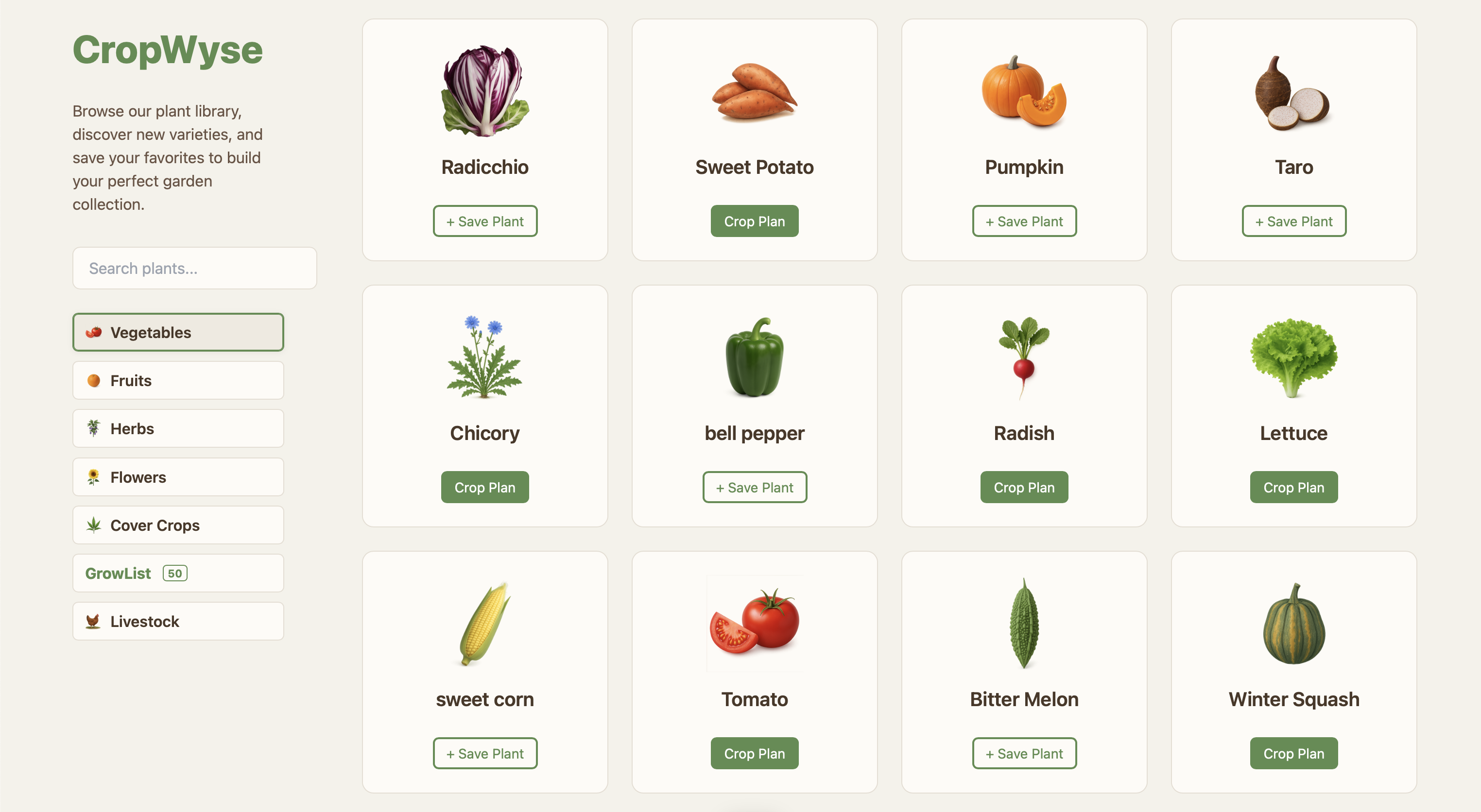 Garden planning and guidance